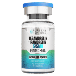 Tesamorelin 5mg + Ipamorelin 5mg (10mg Blend)